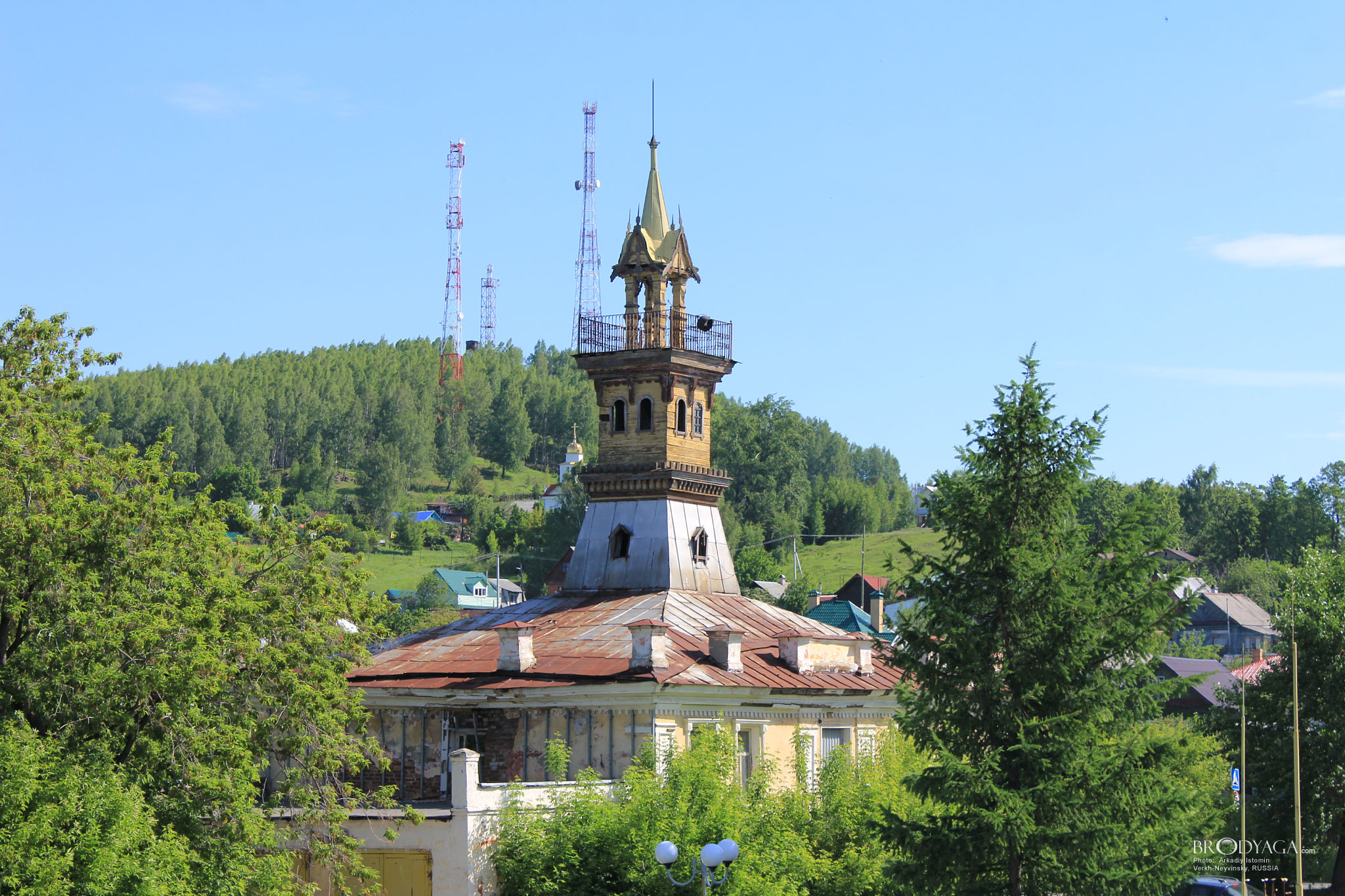 Здание бывшего волостного правления. Верх-Нейвинский (Verkh-Neyvinsky)